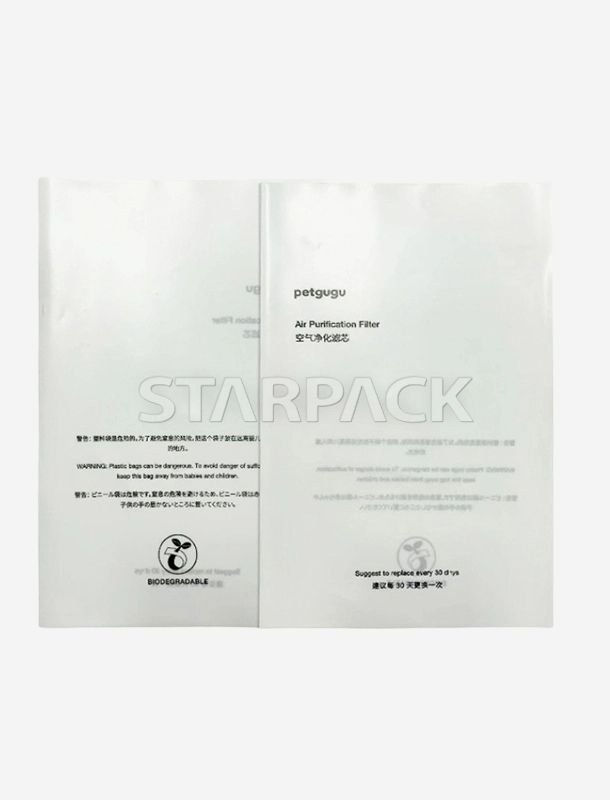 Fully Biodegradable Flat Bag