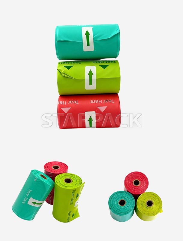 Fully Biodegradable Flat Pouches on a Roll