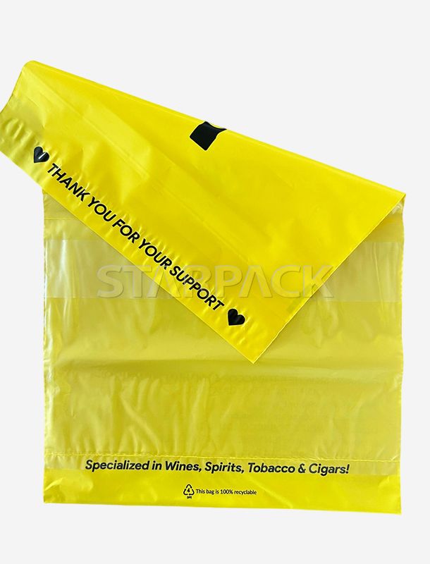 GRS 认证的 PCR 再生聚酯纤维邮寄袋