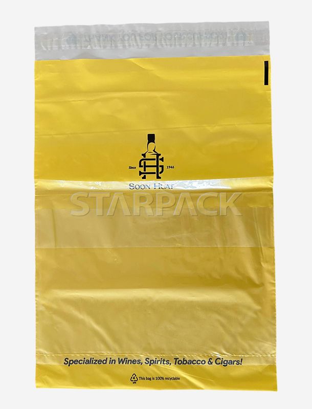 GRS 认证的 PCR 再生聚酯纤维邮寄袋