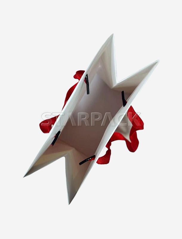 带加固手柄的优质重型豪华纸袋