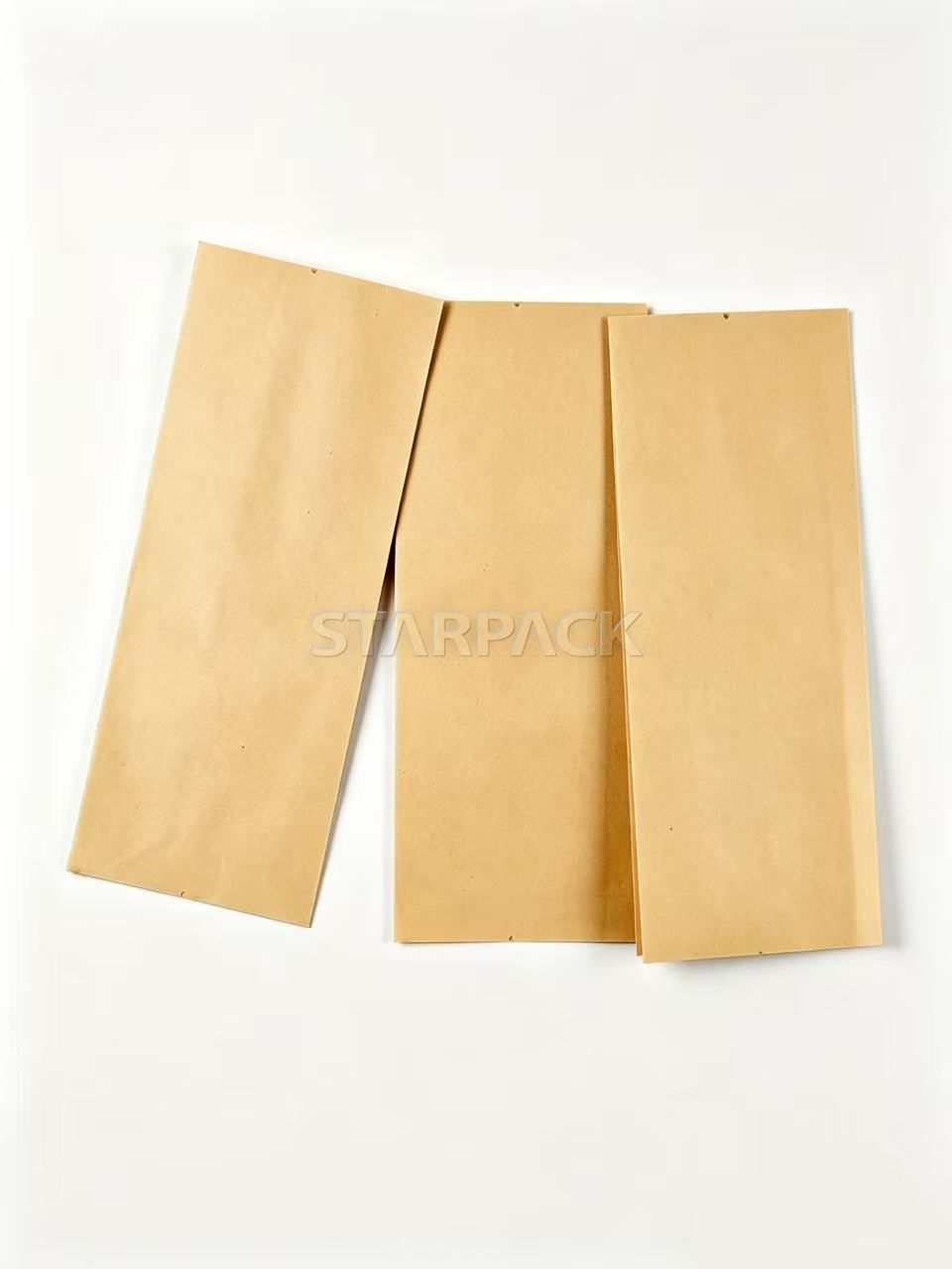 Kraft Paper Gusseted Bag