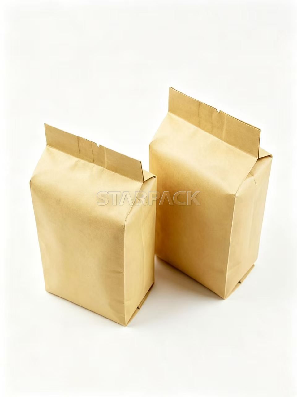Kraft Paper Gusseted Bag