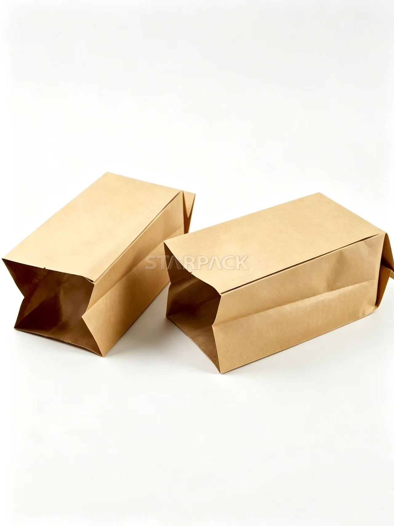 Kraft Paper Gusseted Bag