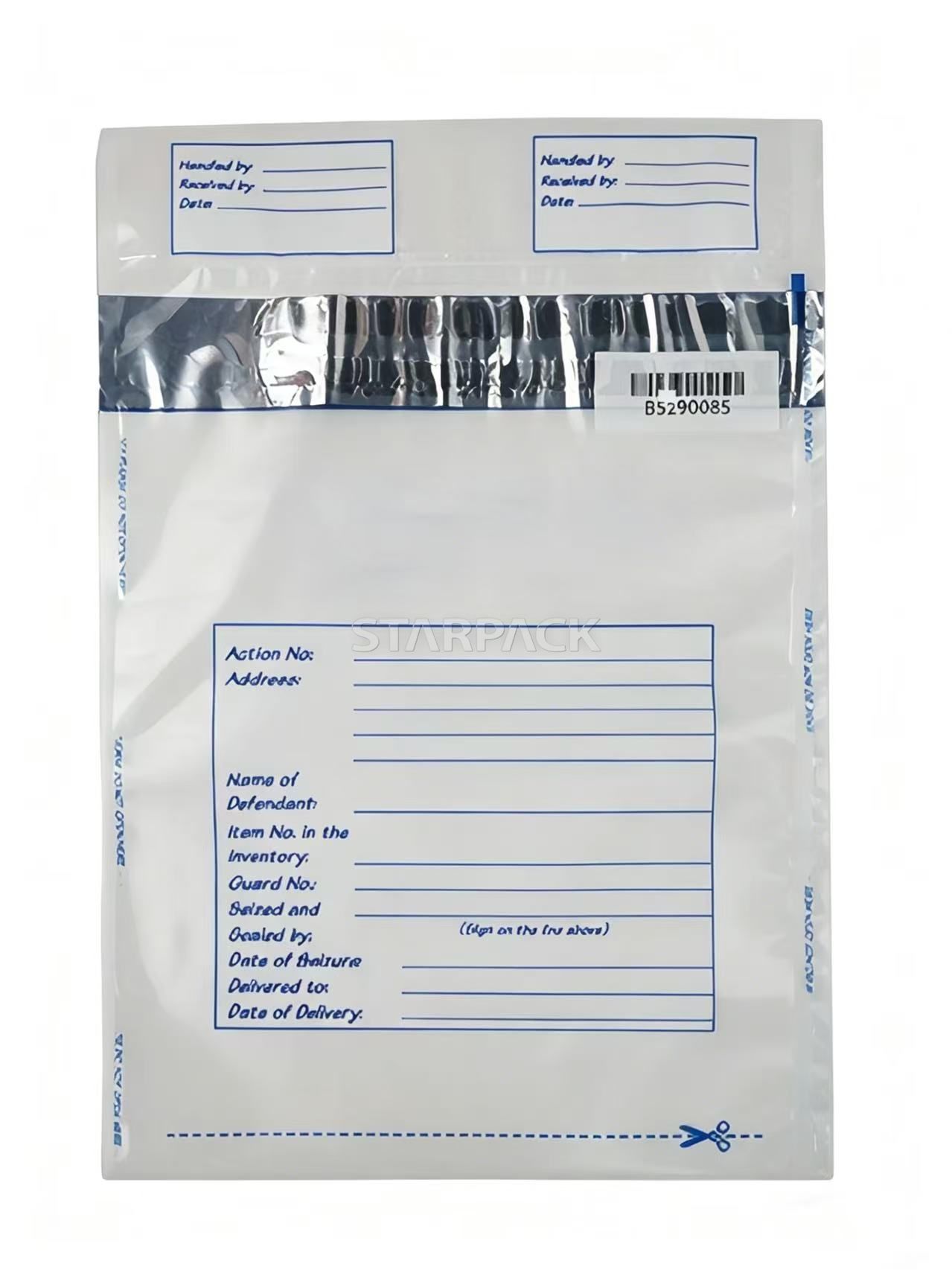 Judicial Tamper-Evident Bag