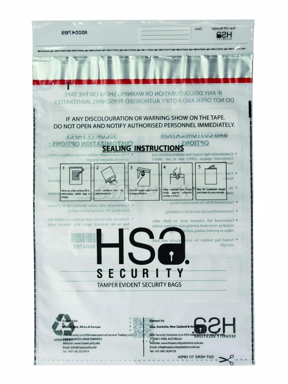International General Anti-counterfeiting Bag