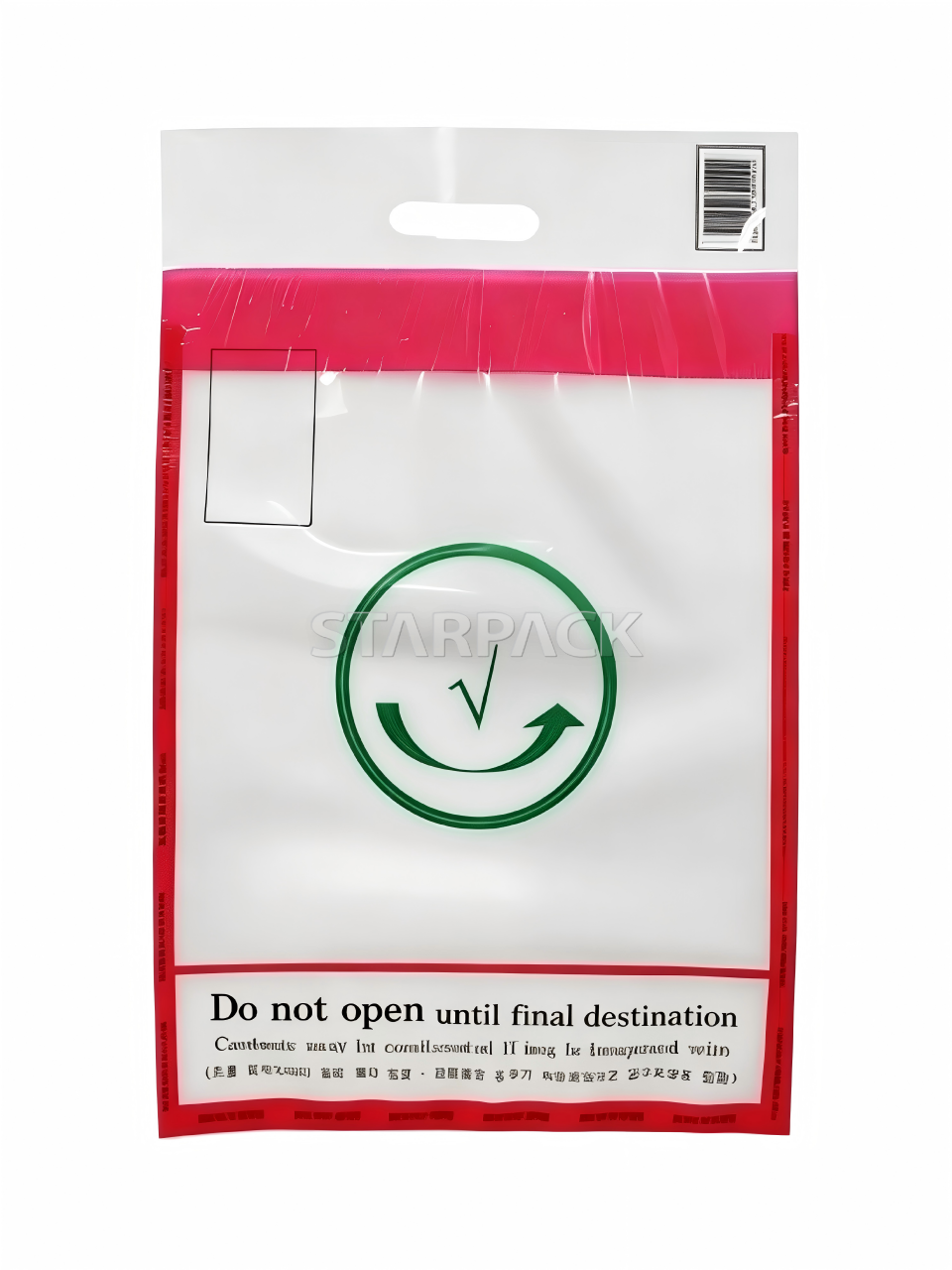 Duty-Free & Airport Tamper Evident Bags