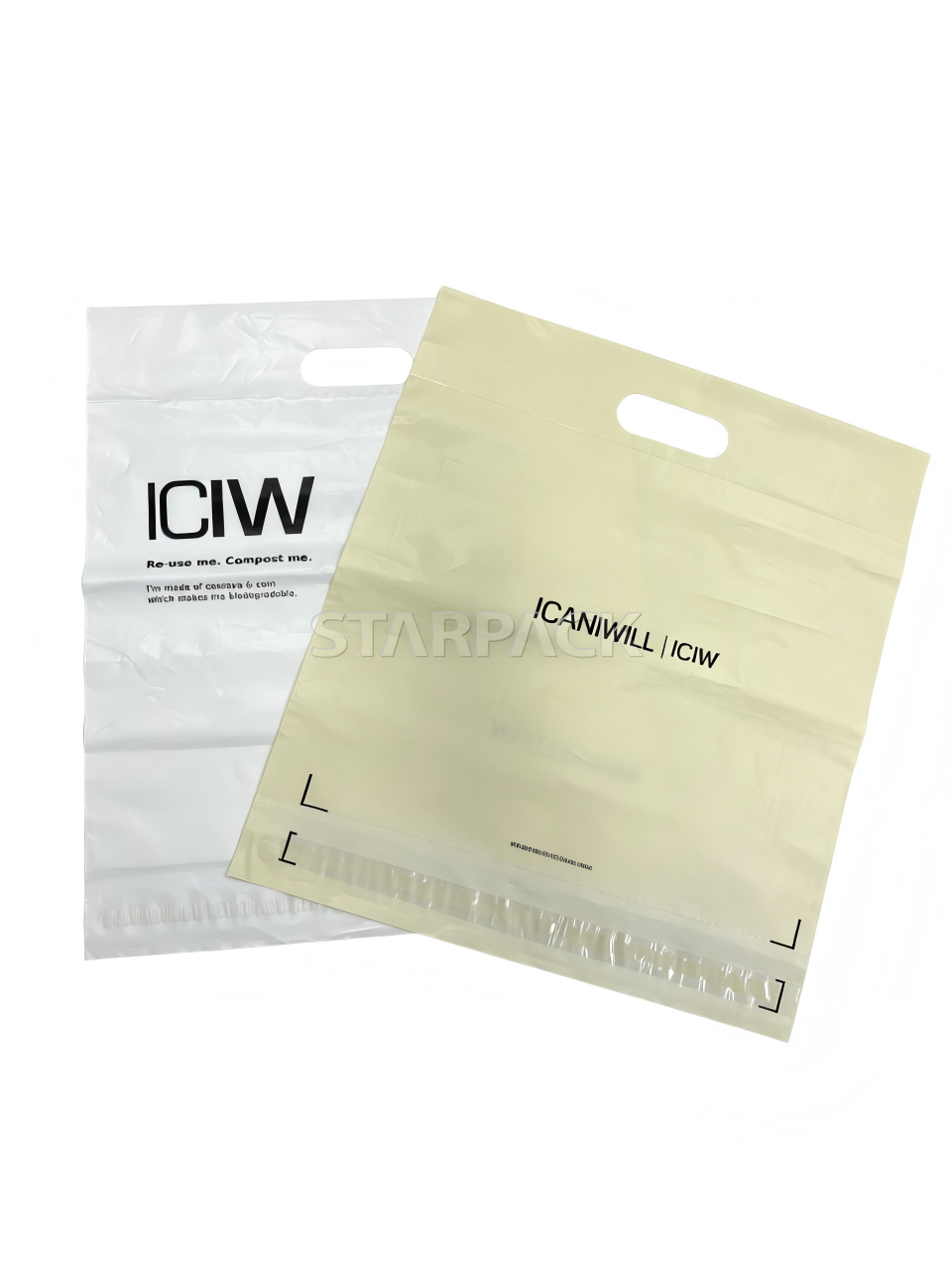 Fully Biodegradable Handle Bag