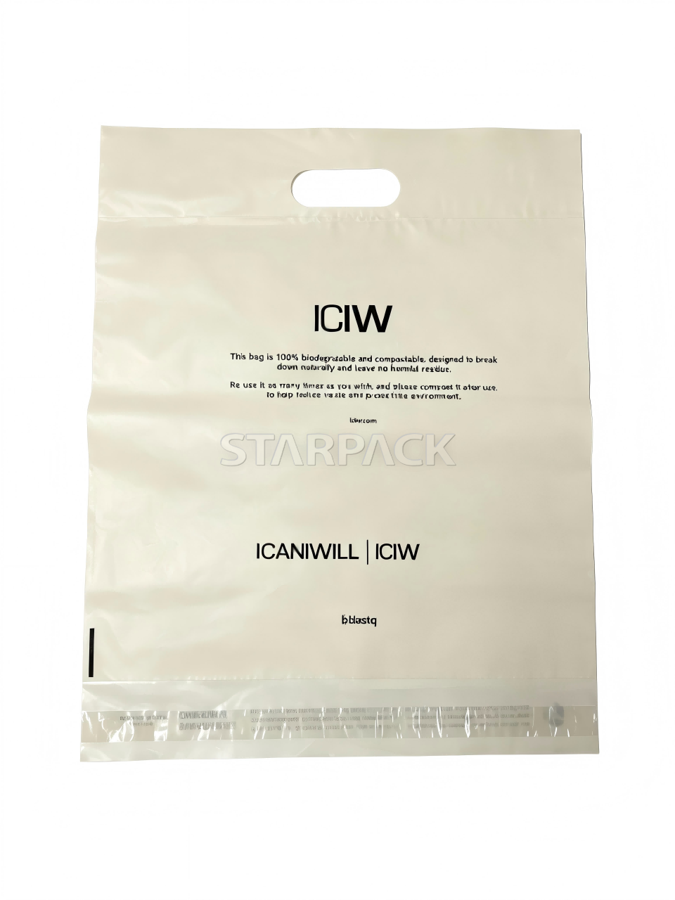 Fully Biodegradable Handle Bag