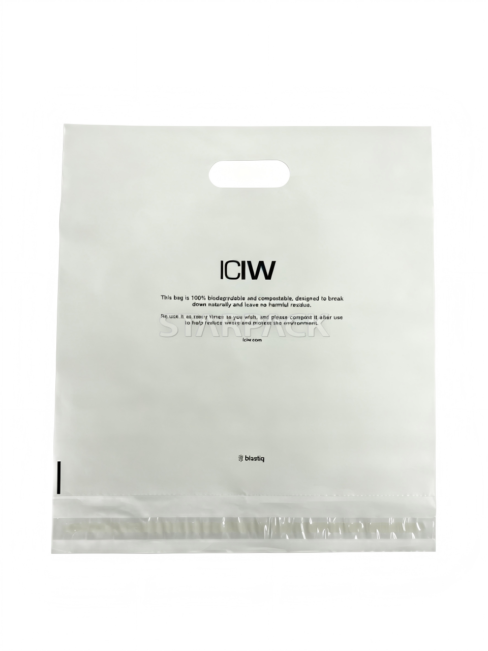 Fully Biodegradable Handle Bag