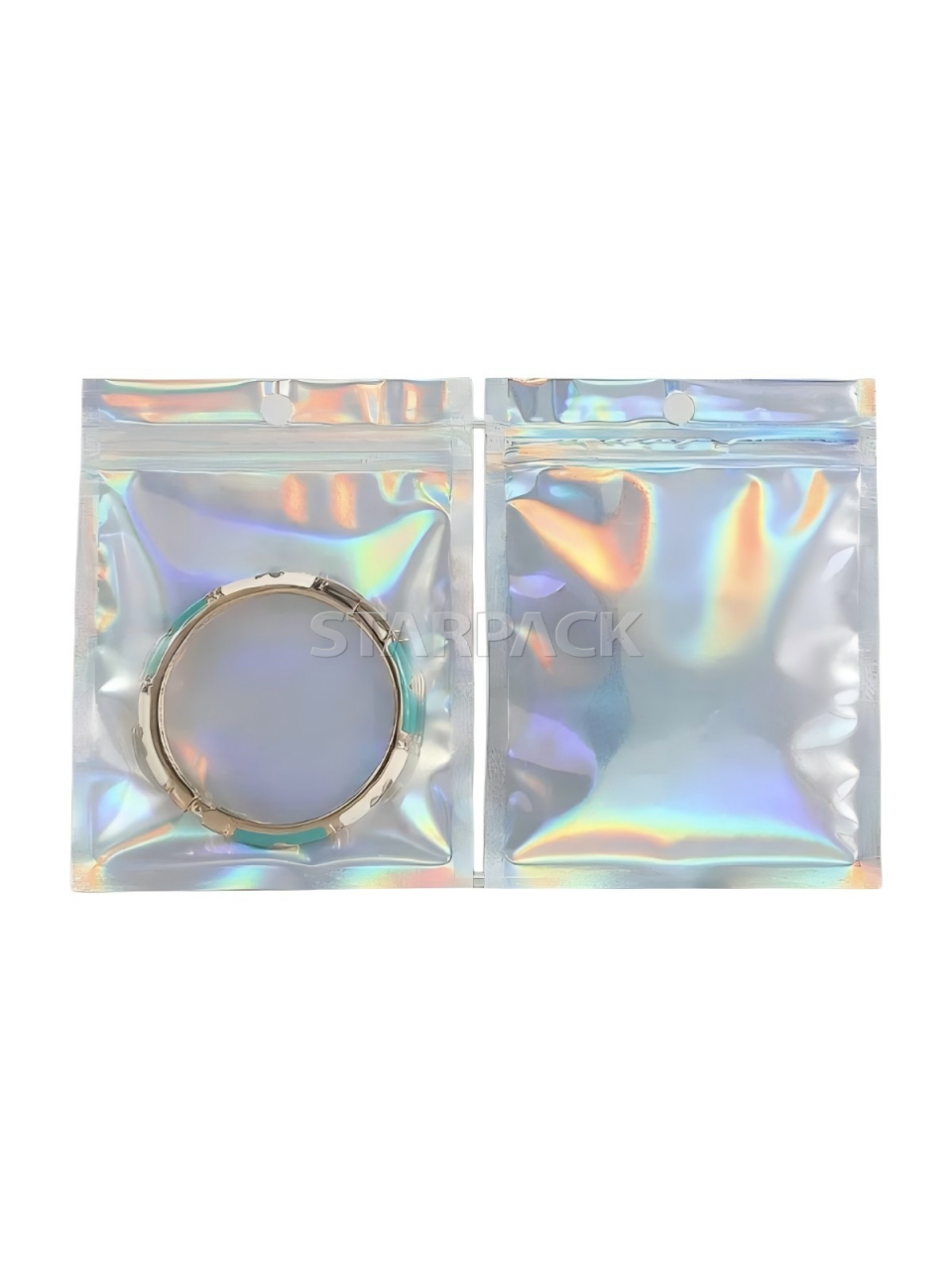 Half Aluminum Foil Zip Lock Bag