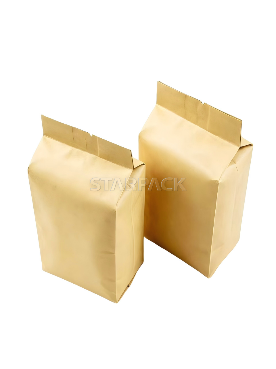 Kraft Paper Gusseted Bag