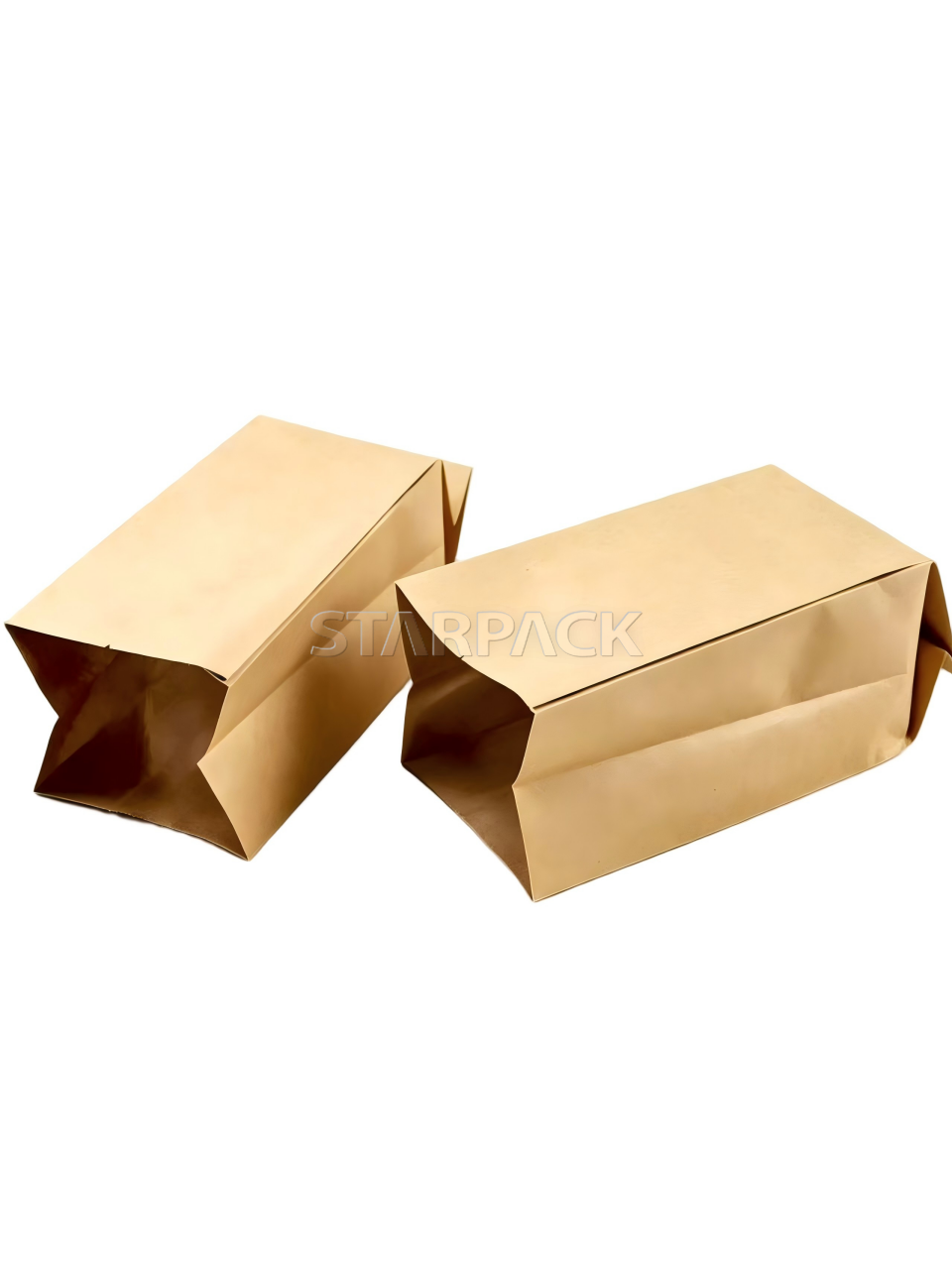Kraft Paper Gusseted Bag