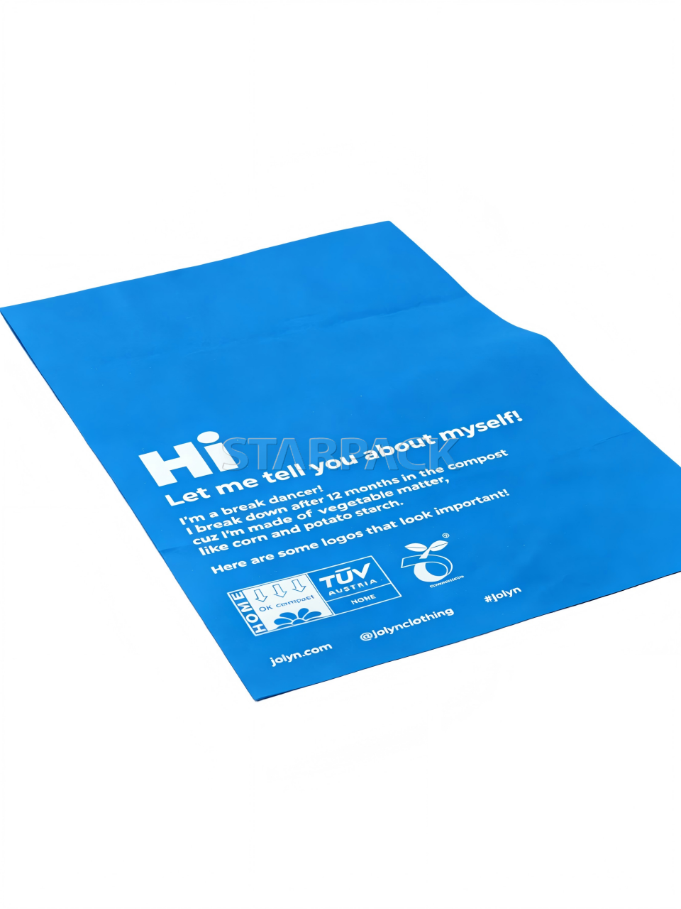 Fully Biodegradable Poly Mailer