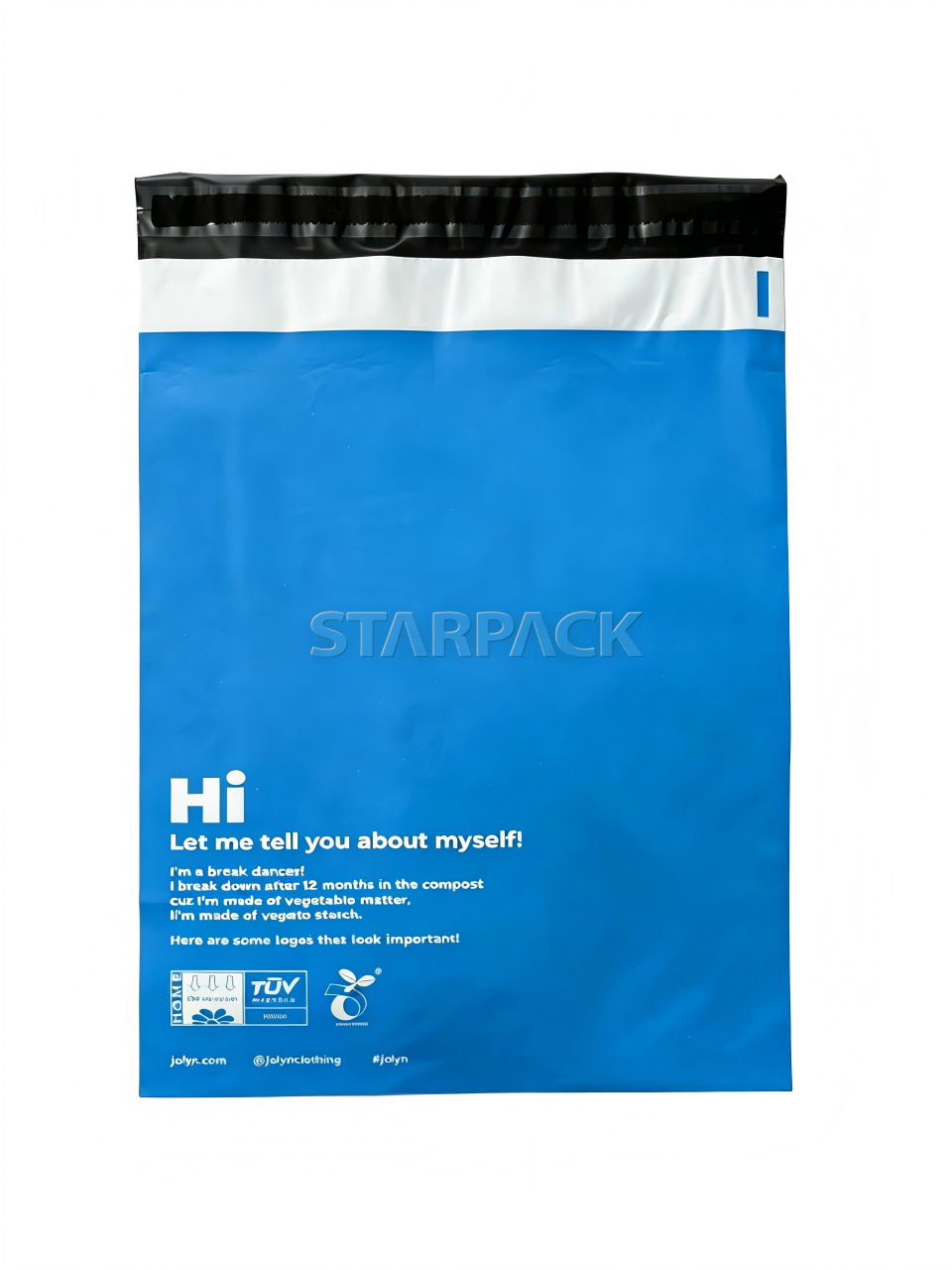 Fully Biodegradable Poly Mailer