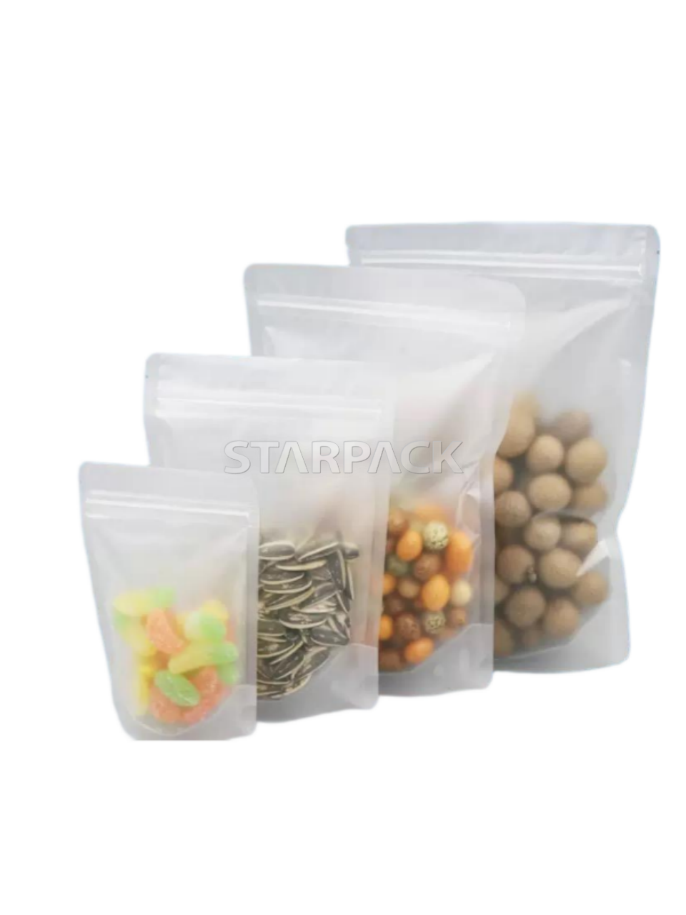 Matte Stand-up Zipper Pouch