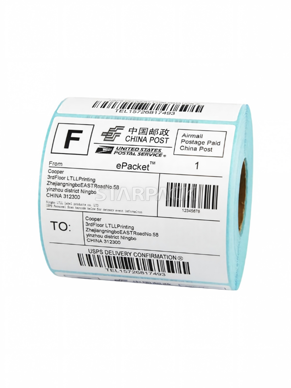 Thermal Paper Labels