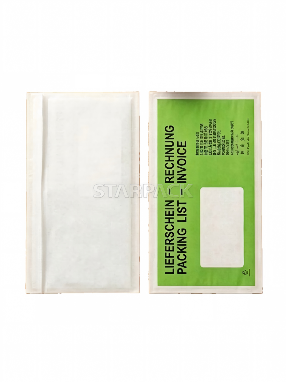 Fully Compostable Packing List Envelope
